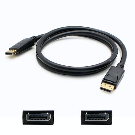 Add-On Addon 3.05M (10.00Ft) Displayport Male To Male Black Cable DISPLAYPORT10F